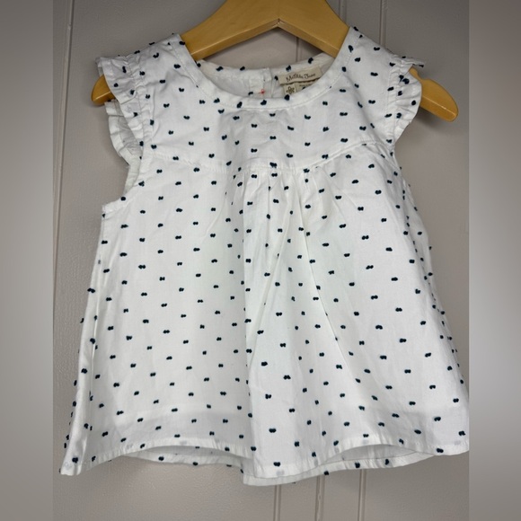 Matilda Jane Miss Matilda Swiss Dot Flutter Top size 2, NWOT - Picture 2 of 8
